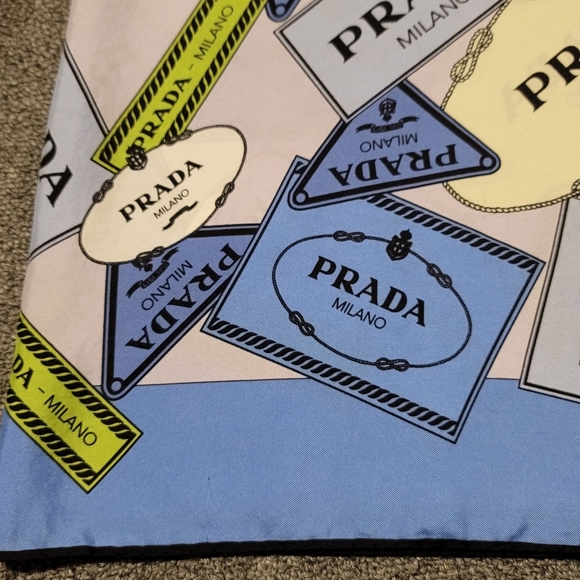 Prada silk scarf - Picture 7 of 10